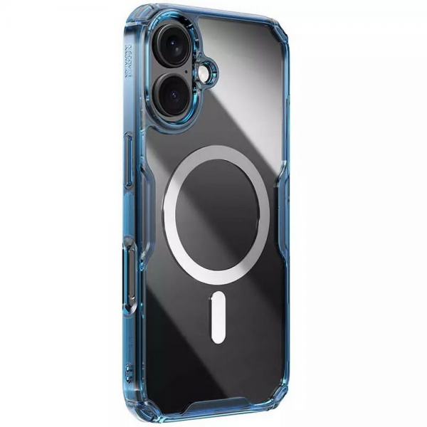 Чехол Nature TPU Pro Magnetic Case, Blue, (iPhone16)