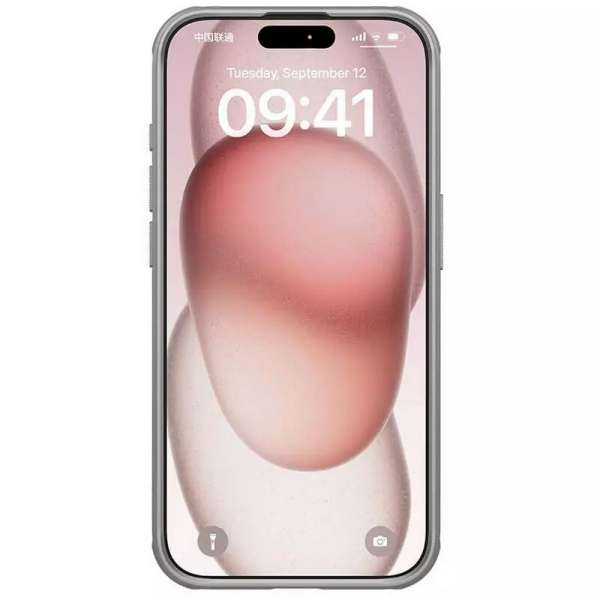 Чехол Super Frosted Shield Pro, titanium gray, (iPhone15 Pro Max)