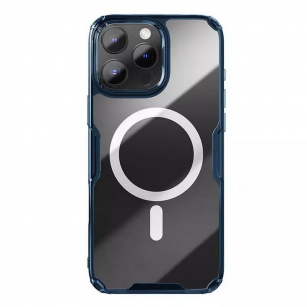 Чехол Nature TPU Pro Magnetic Case, Blue, (iPhone16 Pro Max)