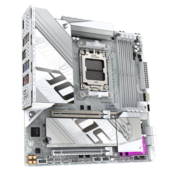 Материнская плата Gigabyte B850M AORUS ELITE WIFI6E ICE, RTL