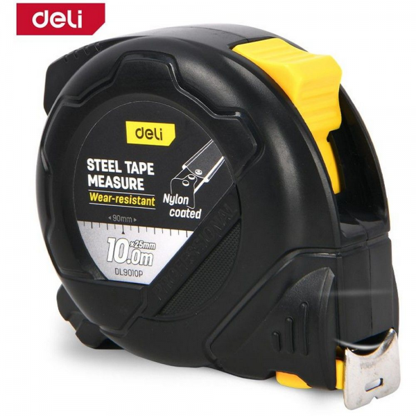 Рулетка Deli DL9010P  10м*25мм