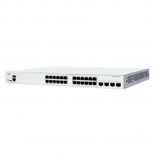 Коммутатор CISCO Catalyst 1300 24x 10/100/1000 Ethernet ports RJ-45, 4x 10G SFP+ uplinks, Fanless, C1300-24T-4X
