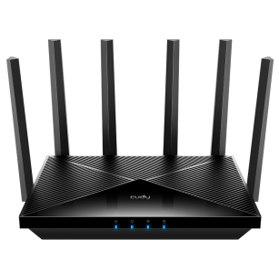 Маршрутизатор CUDY BE6500 2 5G  Wi-Fi 7 Router Dual Band Mesh, Chipset Broadcom, 802.11be/ax/ac/a/b/g/n, 5764Mbps at 5GHz + 688Mbps at 2.4GHz, 1 x 2.5Gbps WAN Port, 4 x 10/100/1000Mbps Ports, 6 x 5dBi fixed antennas, WiFi router/AP/ Repeater/WISP Mode, PP