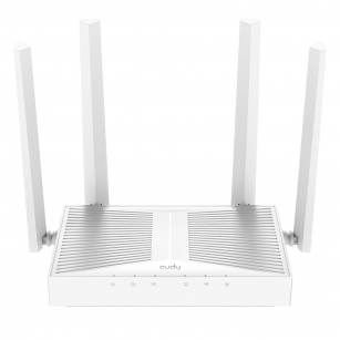 Маршрутизатор CUDY BE5000 2 5G Wi-Fi 7 Router Dual Band Mesh, Chipset MediaTek, 802.11be/ax/ac/a/b/g/n, 4323Mbps at 5GHz + 688Mbps at 2.4GHz, 1 x 2.5Gbps WAN Port, 4 x 10/100/1000Mbps Ports, 4 x 5dBi fixed antennas, WiFi router/AP/ Repeater/WISP Mode, PPT