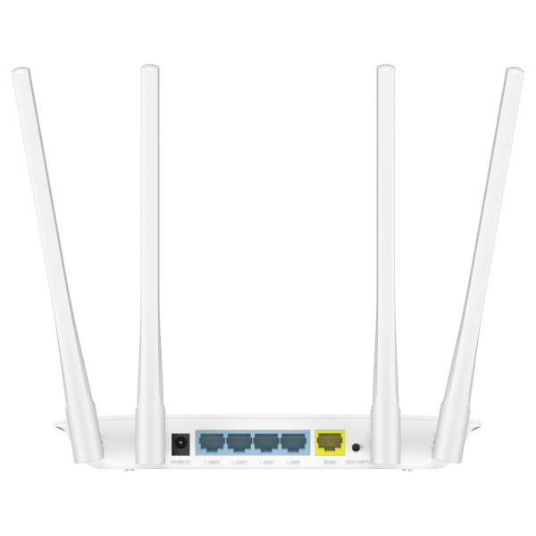 Маршрутизатор CUDY AC1200 Wi-Fi Router Dual Band, Chipset MediaTek, 802.11ac/a/b/g/n, 867Mbps at 5GHz + 300Mbps at 2.4GHz, 5 × 10/100Mbps Ports, WiFi router/AP/ Repeater/WISP Mode,4  5dBi fixed antennas, WPA3, Guest network, WPS, DDNS, VPN Client, IPv6,TR