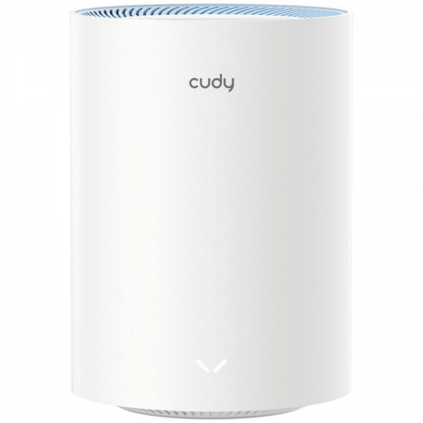 Маршрутизатор CUDY AC1200 Wi-Fi Mesh Solution 1-Pack, Chipset MediaTek, Dual-Band, 867Mbps at 5GHz + 300Mbps at 2.4GHz, 802.11ac/a/b/g/n, 2 Fast Ethernet Ports, 2 internal antennas, MU-MIMO, DDNS, Zerotier/Wireguard/OpenVPN/IPSec/L2TP/PPTP VPN,  DNS over