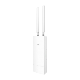 Маршрутизатор CUDY AC1200 Outdoor Wi-Fi Repeater, Access Point, 867Mbps at 5GHz + 300Mbps at 2.4GHz, 1 x 100Mbps RJ45, 2 Detachable Antennas, 24V passive PoE, IP65 Waterproof, lightning protection, 24V passive PoE adapter included