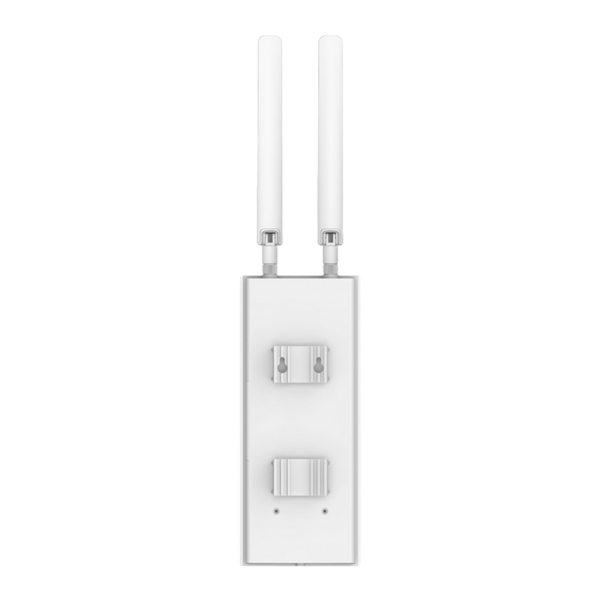 Маршрутизатор CUDY AC1200 Outdoor Wi-Fi Repeater, Access Point, 867Mbps at 5GHz + 300Mbps at 2.4GHz, 1 x 100Mbps RJ45, 2 Detachable Antennas, 24V passive PoE, IP65 Waterproof, lightning protection, 24V passive PoE adapter included