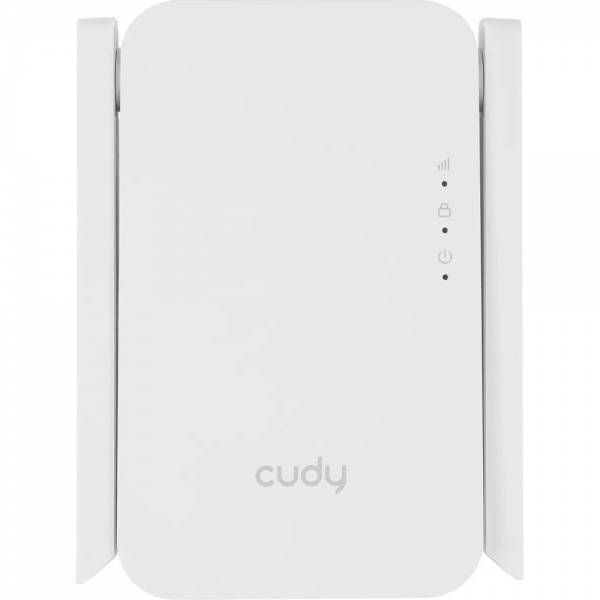 Маршрутизатор CUDY AX1800 Wi-Fi 6 Mesh Repeater, AP mode, Chipset MediaTek, Cudy Mesh Support,  1201Mbps at 5GHz + 574Mbps at 2.4GHz, 802.11ax/ac/a/b/g/n,  1 Gigabit ethernet Port, WPS button, Intelligent Signal Light, WPA3, LED control