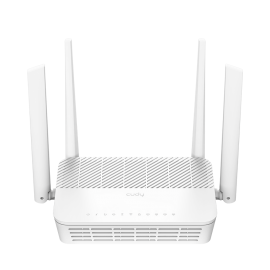 Маршрутизатор CUDY  GP3000  AX3000 Wi-Fi 6 GPON Router Dual Band Gigabit xPON, Realtek chipset, GPON/EPON,  2402Mbps at 5GHz + 576Mbps at 2.4GHz, 802.11ax/ac/a/b/g/n, 1 PON Port, 4 Gigabit RJ45 port, Power ON/OFF Button,WPS Button,WiFi Button, Reset butto