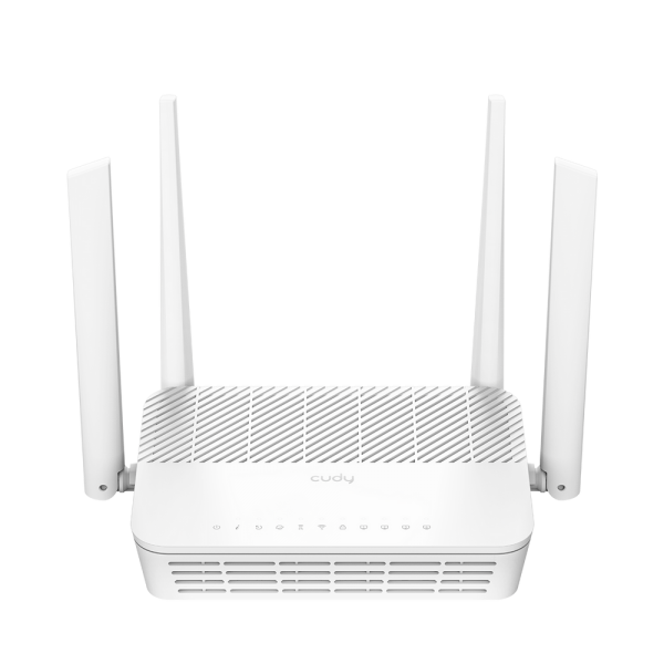 Маршрутизатор CUDY  GP3000  AX3000 Wi-Fi 6 GPON Router Dual Band Gigabit xPON, Realtek chipset, GPON/EPON,  2402Mbps at 5GHz + 576Mbps at 2.4GHz, 802.11ax/ac/a/b/g/n, 1 PON Port, 4 Gigabit RJ45 port, Power ON/OFF Button,WPS Button,WiFi Button, Reset butto