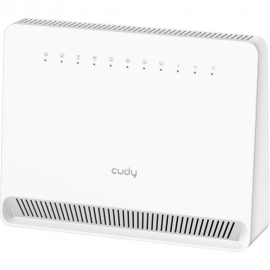 Модем CUDY AC1200 Wi-Fi 4G LTE-Cat6 Gigabit Router, 4 10/100/1000M RJ45 Ports,  Nano SIM Slot, Quectel module inside,build-in 4G LTE modem, 300Mbps at 2.4GHz + 867Mbps at 5GHz, Internal Antennas,  PPTP/L2TP/OpenVPN/WireGuard VPN, DNS over Cloudflare/Googl