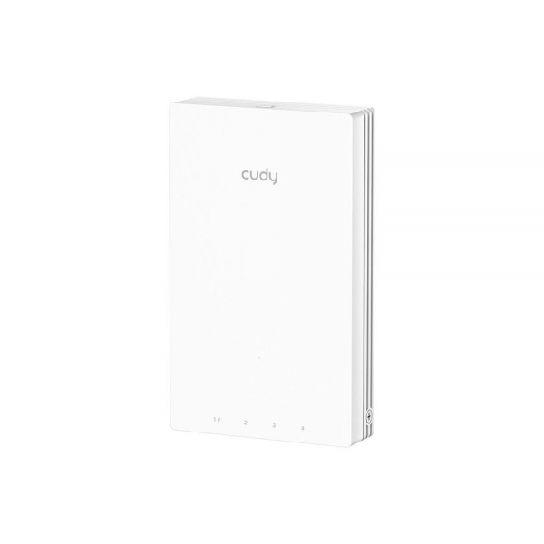 Точка доступа Wi-Fi CUDY AC1200 Gigabit Wall-Plate Access Point AC1200 Dual Band Gigabit Wall Plate Access Point,  MT7621DAN+MT7613B+MT7603E,  867Mbps at 5GHz + 300Mbps at 2.4GHz,  1 x Gigabit PoE-IN Port, 802.3af / at, 4 x Gigabit  RJ45 ports, LAN1 suppo