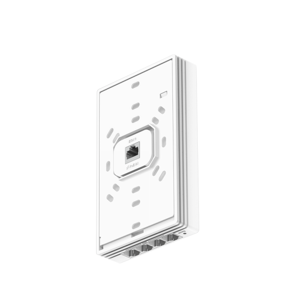 Точка доступа Wi-Fi CUDY AC1200 Gigabit Wall-Plate Access Point AC1200 Dual Band Gigabit Wall Plate Access Point,  MT7621DAN+MT7613B+MT7603E,  867Mbps at 5GHz + 300Mbps at 2.4GHz,  1 x Gigabit PoE-IN Port, 802.3af / at, 4 x Gigabit  RJ45 ports, LAN1 suppo
