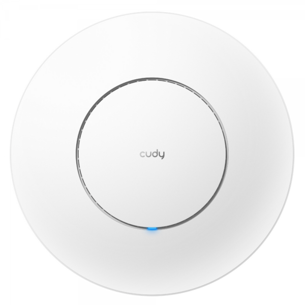 Точка доступа Wi-Fi CUDY  AP3600  BE3600 Wi-Fi 7 2 5G Access Point BE3600 Dual Band Ceiling Mount Wi-Fi 7 Access Point, Chipset Broadcom, 802.11be/ax/ac/a/b/g/n, 2880Mbps at 5GHz +688Mbps at 2.4GHz, 1 x 2.5G RJ45 Port, MU-MIMO, Support 12V DC or  802.3at