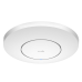 Точка доступа Wi-Fi CUDY AX3000 Wi-Fi 6 2 5G Access Point AX3000 Dual Band Ceiling Mount Wi-Fi 6 Access Point, Chipset MT7981, 802.11ax/ac/a/b/g/n, 2402Mbps at 5GHz + 574Mbps at 2.4GHz, 1 x 2.5G RJ45 Port, MU-MIMO, Support 12V DC or  802.3at PoE or Passiv