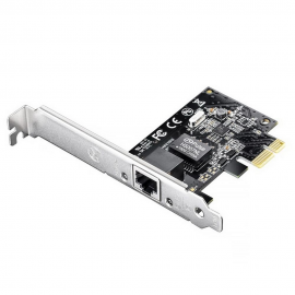 Адаптер беспроводной связи (Wi-Fi) CUDY Gigabit PCI Express Adapter Gigabit PCI Express Network Adapter, Realtek Chipset, 10/100/1000Mbps RJ45 port, Auto MDI/MDIX