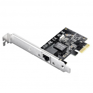 Адаптер беспроводной связи (Wi-Fi) CUDY Gigabit PCI Express Adapter Gigabit PCI Express Network Adapter, Realtek Chipset, 10/100/1000Mbps RJ45 port, Auto MDI/MDIX