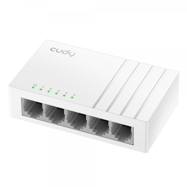 Коммутатор CUDY 5-Port Gigabit Splitter with USB C 5-Port Gigabit Desktop Switch, 5 10/100/1000M RJ45 Ports, Loop Detection, Desktop Plastic Case, Power Saving, Plug & Play, Wall-Mount,  Power Adapter Not Included