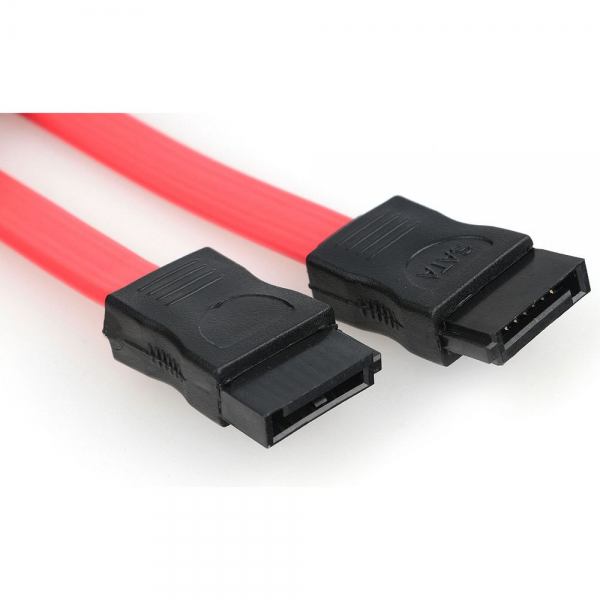 Кабель интерфейсный SATA Cablexpert CC-SATA-DATA-N, Sata3 7pin / 7pin, медн.проводник, 50см, пакет