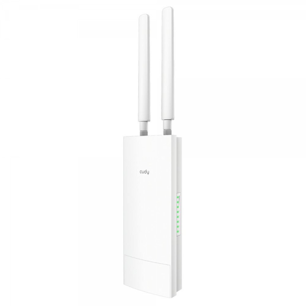 Точка доступа Outdoor 4G LTE Cat 4 N300 Wi-Fi Router Outdoor 4G LTE N300 WiFi Router, Cat.4, 300Mbps Wi-Fi, build-in 4G LTE modem, lightning protection, IP65 Waterproof, 10/100M RJ45, 2 x Detachable 4G Antennas, 24V passive PoE adapter included, Zerotier/