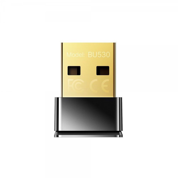 Адаптер беспроводной связи CUDY  BU530  Bluetooth 5.3 Nano USB Adapter, Nano Size, USB 2.0, Windows 11/10/8.1/7