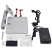 Платформа моноблока Prittec X24-Prittec H610 MB/WiFi+Bt/5M Camera/HDMI+DP/USB 3+Type C+SD/Regular stand/White/120W