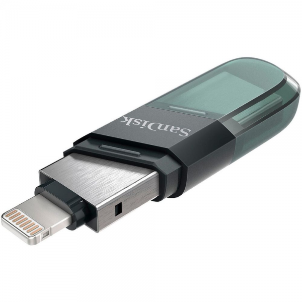USB накопитель SanDisk iXpand Flash Drive Flip 128GB Type A + Lightning