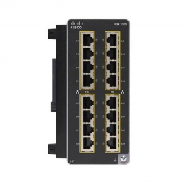 Модуль CISCO Catalyst IE3300 with 16 GE PoE/PoE+ Copper, Expansion Module, IEM-3300-16P=