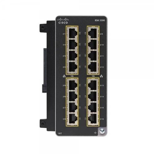Модуль CISCO Catalyst IE3300 with 16 GE PoE/PoE+ Copper, Expansion Module, IEM-3300-16P=