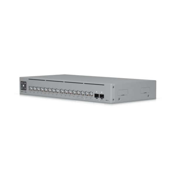 Ubiquiti UniFi Switch Pro Max 16 Коммутатор в стойку, 4х 2.5G RJ45, 12х 1G RJ45, 2х 10G SFP+