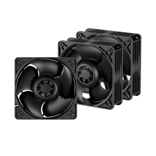 Вентилятор для процессора корпусной Arctic Cooling S12038-4K 3 Pack S12038-4K Dual Ball Bearing with Brass Housing/ 106 cfm / 600–4000 rpm  (ACFAN00303A)