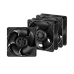 Вентилятор для процессора корпусной Arctic Cooling S12038-4K 3 Pack S12038-4K Dual Ball Bearing with Brass Housing/ 106 cfm / 600–4000 rpm  (ACFAN00303A)