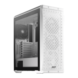 Корпус для ПК XPG Bad Pack DEFENDER WHITE (DEFENDER-WHCWW) (Midi-Tower, белый, TG, 120mm fan*3) bp
