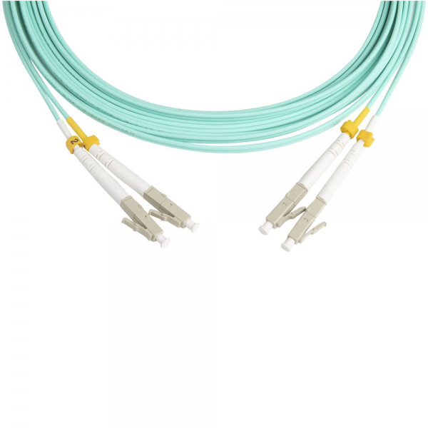 Кабель оптический Hyperline FC-D2-503-LC/PR-SC/PR-H-5M-LSZH-BK Патч-корд волоконно-оптический (шнур) MM 50/125(OM3), LC-SC, duplex, 10G, LSZH, 5м, черный