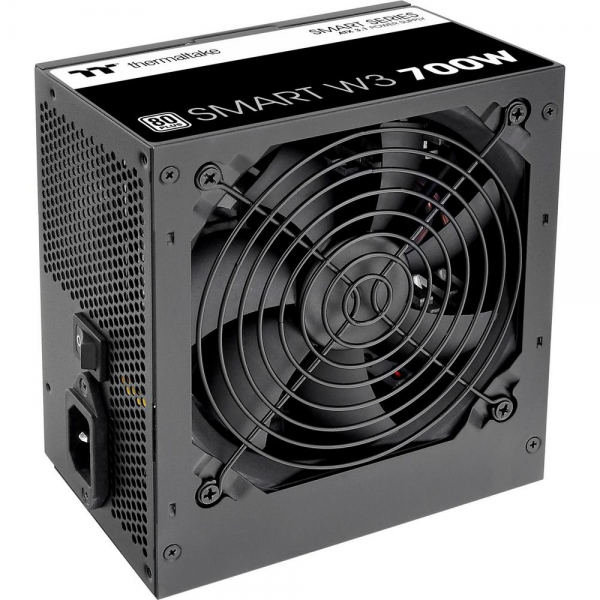 Блок питания ПК Thermaltake Smart W3 700 /0700W/Non Modular/Non Light/Full Range/Analog/80 Plus/EU/Non JP CAP/All Flat Cables/ATX 3.1