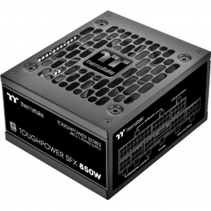 Блок питания ПК Thermaltake Toughpower SFX 850 /0850W/Fully Modular/Non Light/Full Range/Analog/80 Plus Platinum/EU/100% JP CAP/All Flat Cables/Gen 5