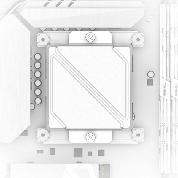 Вентилятор для процессора ID-Cooling DASHFLOW 360 BASIC WHITE 350W all Intel/AMD