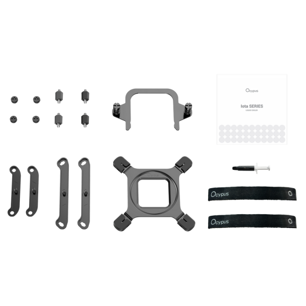 Жидкостная система охлаждения Ocypus Вентилятор Cooler Iota L36 BK ARGB Black 300W/ All Intel/ AMD AM*/ Digital display / Screws