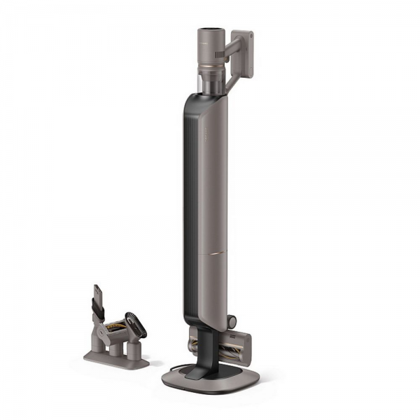 Вертикальный пылесос Dreame Bad Pack Пылесос вертикальный Dreame Cordless Stick Vacuum Vortech Z10 Station Grey в комплекте с зарядной базовой станцией VCB1