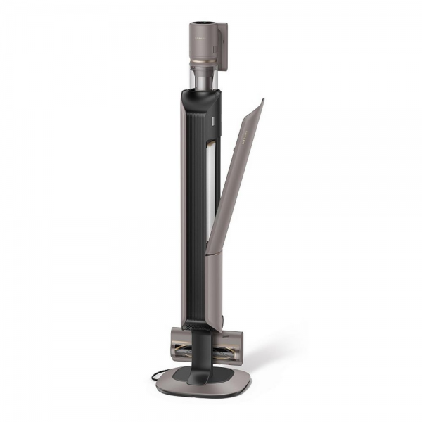 Вертикальный пылесос Dreame Bad Pack Пылесос вертикальный Dreame Cordless Stick Vacuum Vortech Z10 Station Grey в комплекте с зарядной базовой станцией VCB1