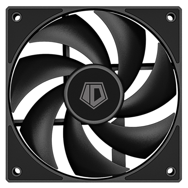 Вентилятор в корпус Fan ID-Cooling AF-125-K FDB / Black / PWM