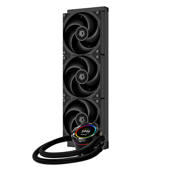 Жидкостная система охлаждения ID-Cooling SL360 PRO SE /LCD SCREEN /350W /all Intel /all AMD