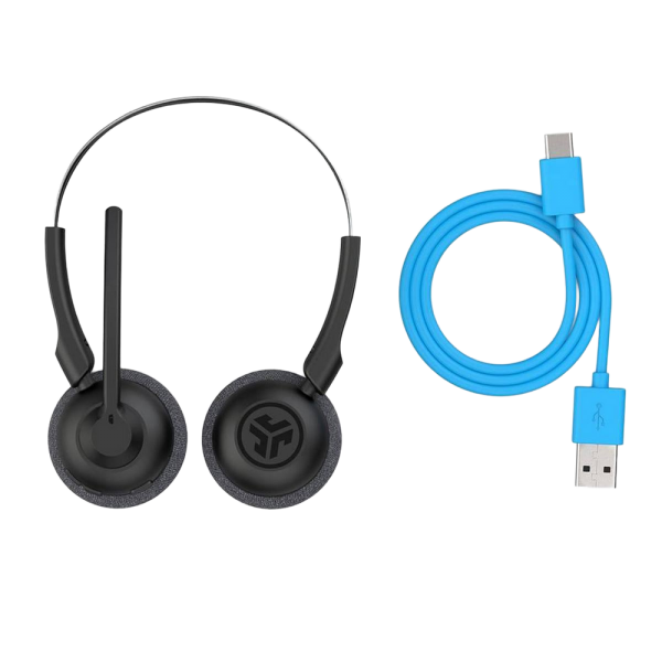 Беспроводная гарнитура Jlab GO Work Pop Wireless Headphones - Black