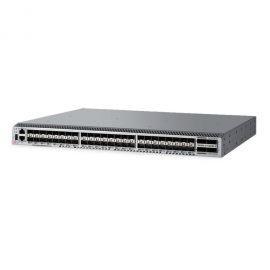 Коммутатор Brocade G620 64-port FC Switch, 48-port licensed, incl 48x 32Gb SWL SFP transceivers, Enterprise Bundle Lic, FOS Notupgradable, 2x PS 250W, Port Side Exhaust Air Flow, Rail Kit