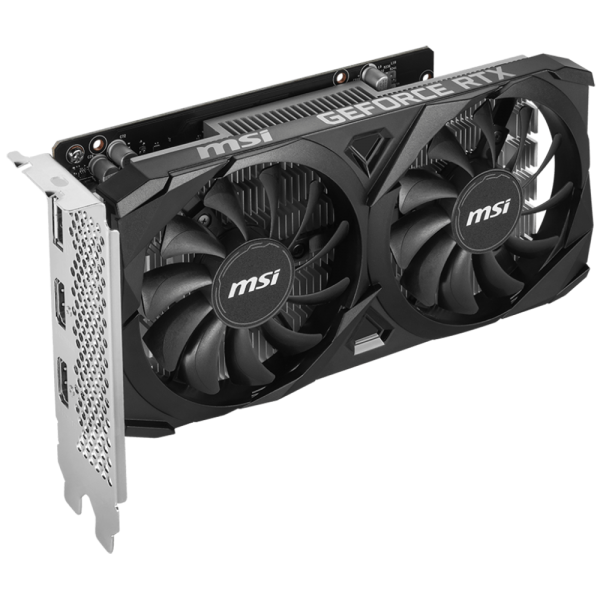 Видеокарта MSI RTX3050 VENTUS 2X E OC 6GB GDDR6 96bit 2xDP HDMI 2FAN RTL