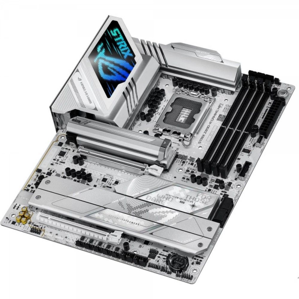Материнская плата ASUS ROG STRIX Z890-A GAMING WIFI LGA1851 ATX 4xDDR5 2xPCIEx16 5xM.2 2xThunderbolt USB-C DP HDMI 2.5GLAN Wi-Fi 7
