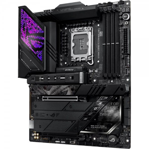 Материнская плата ASUS ROG STRIX Z890-E GAMING WIFI LGA1851 ATX 4xDDR5 2xPCIEx16 7xM.2 2xThunderbolt 2xUSB-C DP HDMI 5GLAN Wi-Fi 7
