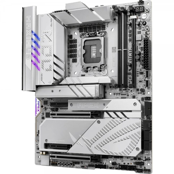 Материнская плата ASUS ROG MAXIMUS Z890 APEX LGA1851 ATX 2xDDR5 2xPCIEx16 2xPCIEx4 6xM.2 2xThunderbolt USB-C 5GLAN Wi-Fi 7