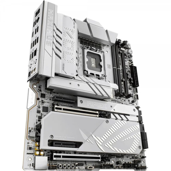 Материнская плата ASUS ROG MAXIMUS Z890 APEX LGA1851 ATX 2xDDR5 2xPCIEx16 2xPCIEx4 6xM.2 2xThunderbolt USB-C 5GLAN Wi-Fi 7